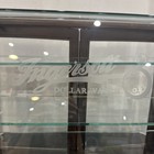 Antique Ingersoll Watch Wooden Countertop Glass Display Case General Store Sign