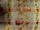 French Antique 1800   s Pillow  Jacquard Tapestry With Tassels Fringe  Multicolor