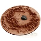 2017 Gosses Bluff  Meteorite Crater  1 Oz Silver Coin Ultra High Relief