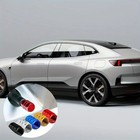 X 4 Tyre Valve Dust Caps Hex Car Bike Motorcycle Alloy Fits All Cars
