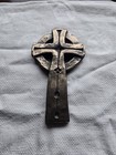 Vintage Brass Gold Style Celtic Cross Wall Art