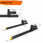 4000lb 1500lb 60  43  Tractor Clamp On Bucket Forks Skid Steer Loader Attachment