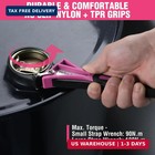 Valuemax Adjustable Wrench Set  4  6  Strap Wrench  Oil Filter Wrench