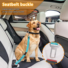 Removable Dog Seat Belt Harness For Car  3 In 1 Pet Dog Car Seatbelt Leash  Retr
