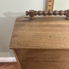 Antique Standing Sewing Box In Good Shape Approximately 26  H X 12 1 2 X 11 1 2 