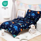 4 Piece Bedding Set - Soft Breathable Bedding Set For Boys Girls  Includes Qu   