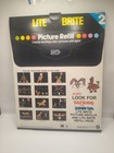 Vintage 1978 Lite Brite Picture Refill 12 Pictures   24 Guide Sheets New Sealed