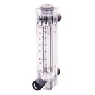 Water Liquid Flow Meter 1 2 Inch Pt Thread Knob Panel Flowmeter
