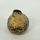Vintage Button Quail Partridge Ceramic Pottery Small Figurine Bird Mini 2   
