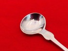 1840s American Coin Silver Master Salt Spoon F-14