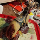 Vintage Wooden Horse Pull Toy On Wheels  Made In China  Ages 3-7