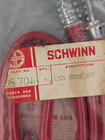 Schwinn  Bicycle Opaque Red Combo Chain Lock  Nos In Package