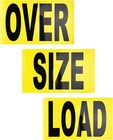 Warning Safe Magnetic Oversize Load Signs Wide Load Sign For Hauling 12  X 60 