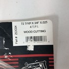 Morse Bandsaw Saw Blade Zcic04 Wood Cutting 4 Tpi 72 7 16  X 3 8  X  025  E1