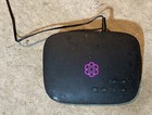 Ooma Telo Home Phone Service Voip Phone  Black  With Power   2 Ethernet Cables