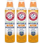 Talc-free Body Powder Spray For Odor   Sweat Control  7 Oz  3 Pack  - Unisex