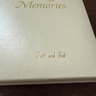 Vintage Wedding Album 1977 Photo Memory Memento Gift Floral Prop Granny Cottage