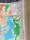 Vtg 1963 Denoyer-geppert J2rp Political Europe Pull Down School Classroom Map