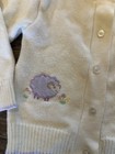 Vintage Youth Park Toddler Girls Spring Cardigan With Embroidered Sheep