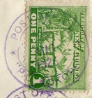 New Guinea 1925 1d Sg 126 Used From Po Kokopo To Australia  9 