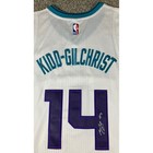 Adidas Charlotte Hornets Michael Kidd-gilchrist 14 Jersey Mens Xl White Signed 