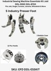 Industrial Sewing Machine Essentials Kit Juki Ddl-5550 Ddl-8700