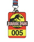 Jurassic Park 005 Vehicle Id Tag Breakaway Lanyard Id Badge Holder Neck Strap