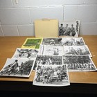 1963 Ten Gladiators Press Kit 10 Photos Color Ad Roger Browne Gladiator