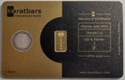 1 Gram Gold Bar  karatbars International   9999 Gold Bullion Bar In Assay Card