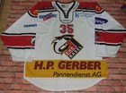 Shirt Trikot Ice Hockey Ice Match Worn Ehc Basel Gigon 35 Worn