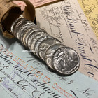 Walking Li Berty Half Dollar Bu From  Roll Rare    random 5 Pieces