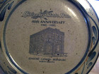 Edmore Lankin Edinburg North Dakota Souvenir Stoneware Plate