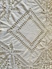 Antique  Very Old 2ft X 2ft Intricate  Delicate Beautifully Hand-worked Cloth