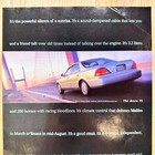 1997 Acura Tl Silver Sedan Bridge Scene Vintage Print Ad Car Auto Advert