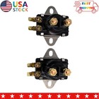 2 Pack 89-96158t New Marine Starter Tilt  trim Relay Solenoid For Mercruiser 12v
