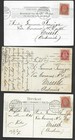 Norway Covers 1907-1913 3 Ppcs Vf