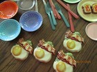Vintage Lot Of Kids Play Toy Kitchen Stuff