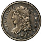 1833 H10c Lm-10 Capped Bust Half Dime Pcgs Vf35