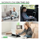 Workez Adjustable Laptop Stand For Desk  Adjustable Height Laptop Stand  Ergo   