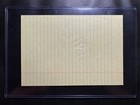 Walter Payton Signed Auto 5x7 Album Page Bas Beckett Coa Chicago Bears Hof