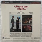 About Last Night    - Laserdisc - Rob Lowe - Demi Moore - James Belushi  1986 