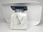 Vintage Sears Baby Scale 25 Pound Photo Prop Nursery Decor Cat Zebra Bear Duck 