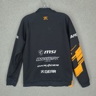 Fnatic Esports Jacket Mens Medium Official Pro Wear 2018 Zip Pockets Poly Amd 