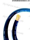 50 Ft 1 0 Gauge Awg 25  Black   25  Red Oversized Power Ground Wire Sky High Car