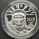 2017-w  100 American Eagle 20th Ann  1 Oz Platinum Proof Coin Read Description