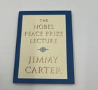 President Jimmy Carter Signed Book The Nobel Peace Prize Lecture Jsa Coa