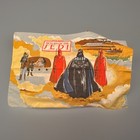 Vtg 1983 Return Of The Jedi Twin 3pc Bedding Set Flat   Fitted Sheet Pillow Case