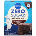 Pillsbury Zero Sugar Chocolate Fudge Brownie Mix 2 Pack