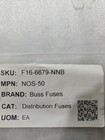Bussmann Nos-50 One-time Fuse 50a 600v Class K5 Non-renewable Power Distribution