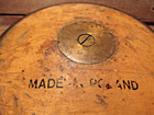 Vintage Wood Brass Discus Collectible Track   Field Sports Memorabilia Poland